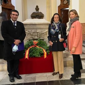 Acto conmemorativo en el Panteón de Marinos Ilustres