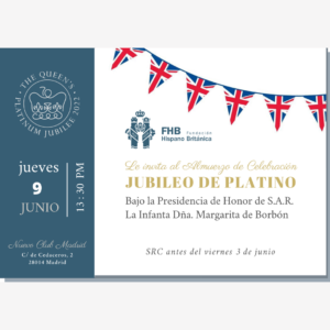 Almuerzo celebración "Jubileo de Platino" de la Reina Isabel II de Inglaterra