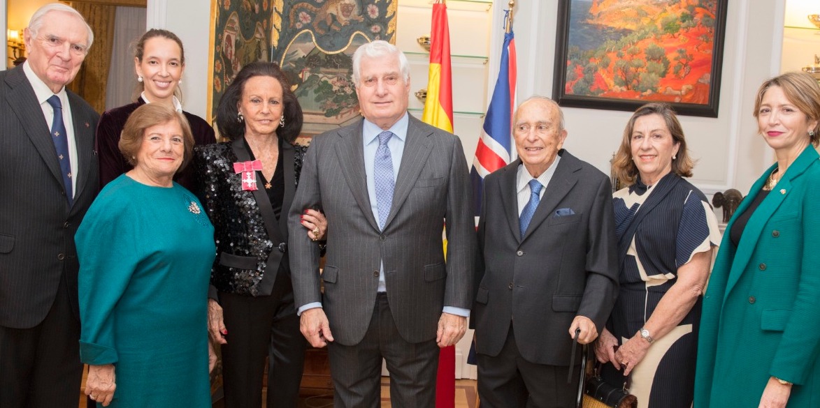 Sonsoles Diez de Rivera y De Icaza, condecorada Miembro Honorario de la Orden del Imperio Sonsoles Diez de Rivera y De Icaza, condecorada Miembro Honorario de la Orden del Imperio