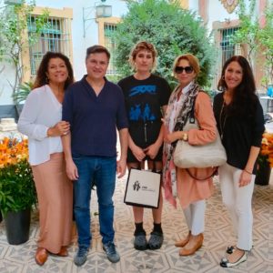 Visita a la británica Emma Weaver